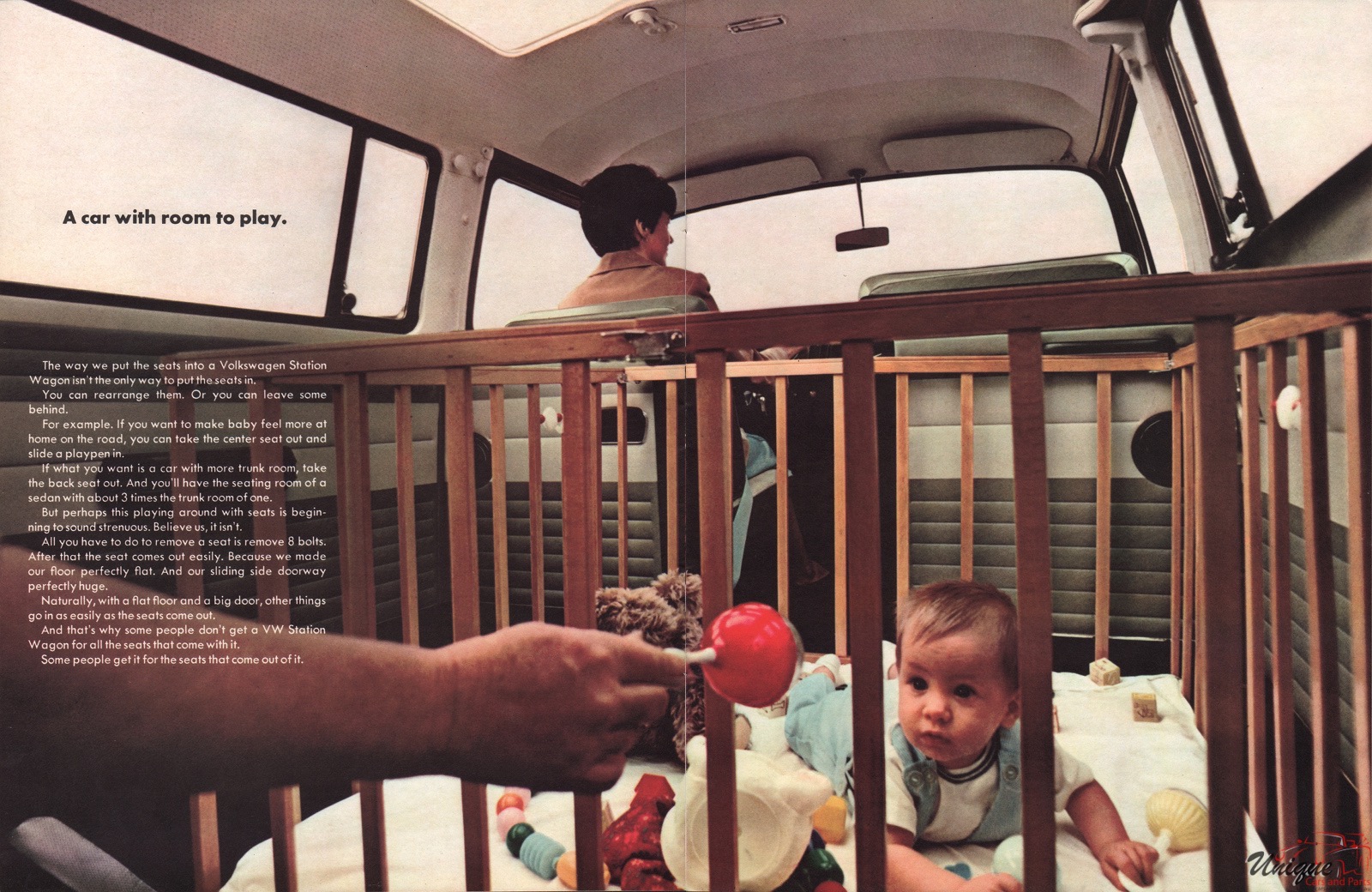 1968 Volkswagen Kombi Bus Brochure Page 2